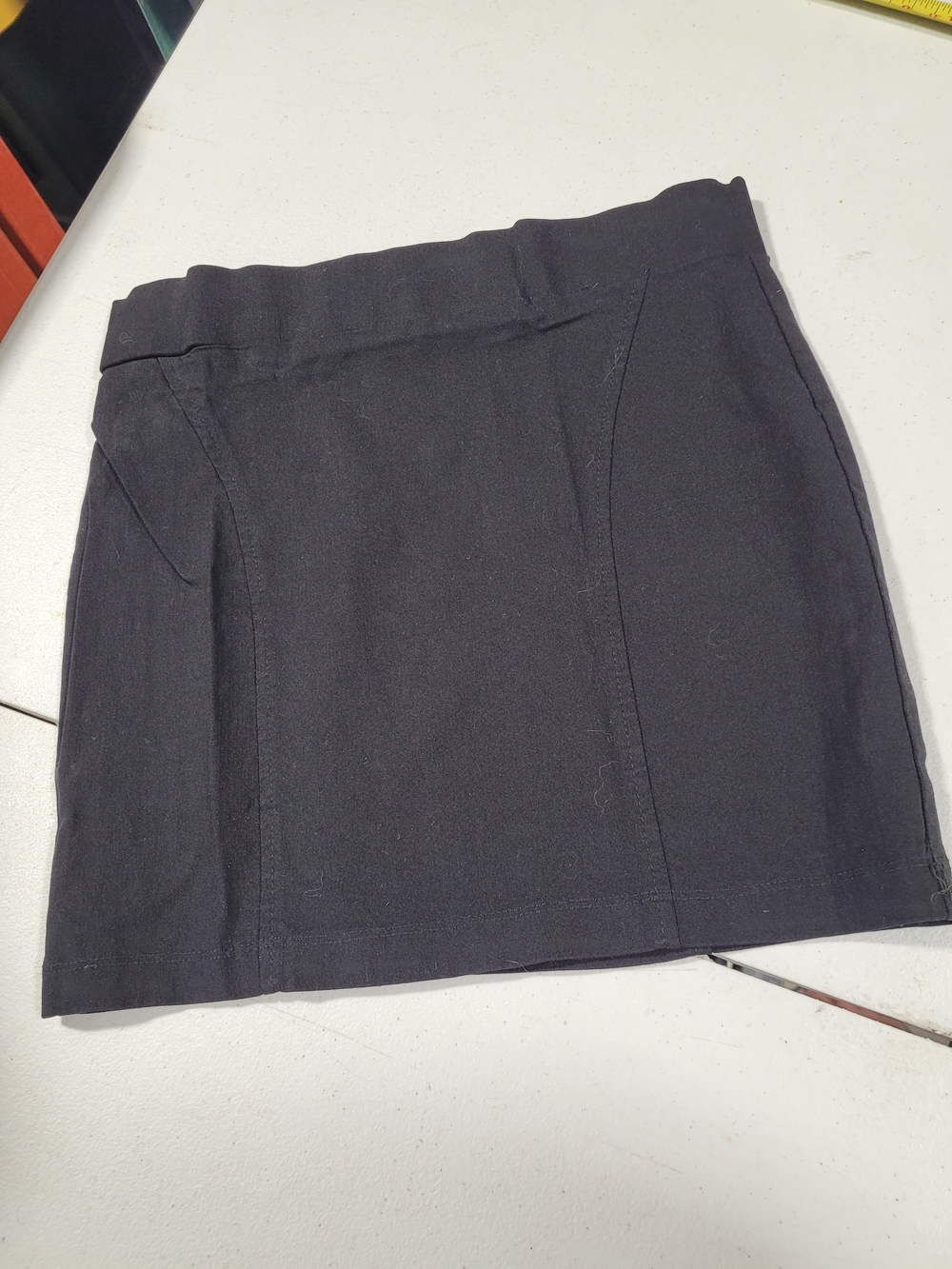 Women's Black Mini Skirt - Sleek Everyday Style
